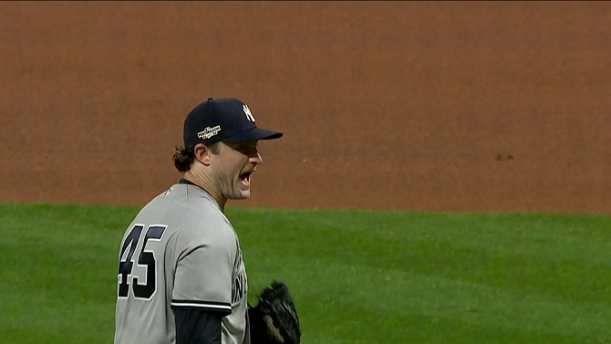 Cole da la cara y manda a Yankees al decisivo Juego 5 en NY