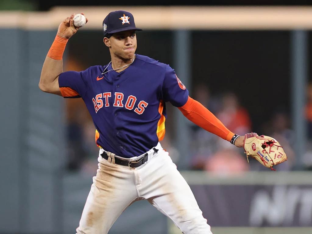 Jeremy Peña sorprendido por ganar Guante de Oro