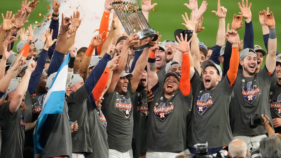 Astros de Houston campeones de la Serie Mundial de MLB