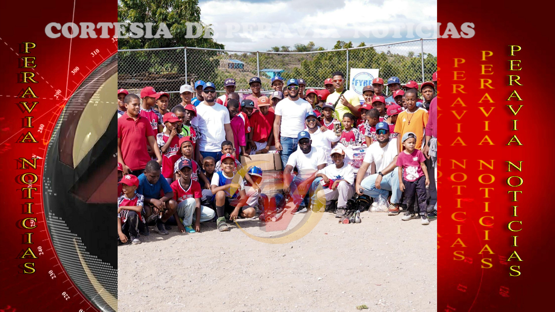 Fundación FYRE celebra Día del Deporte con entrega de útiles de béisbol y competencia de Home Run