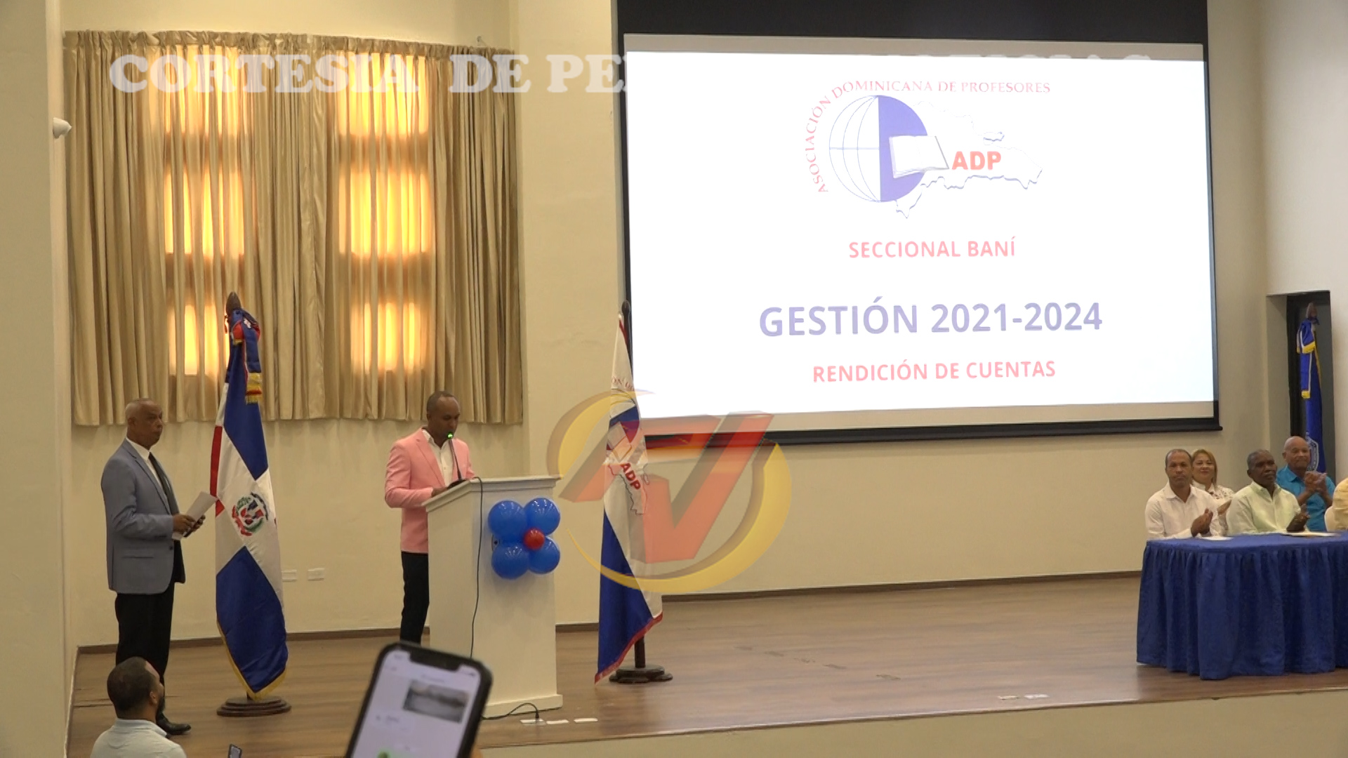 Juramentan nueva directiva ADP filial Baní